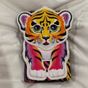 Lisa Frank x Loungefly Pink and Orange Tiger Stripe Wallet
